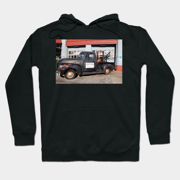 Wally's Tow Truck Hoodie by Cynthia48